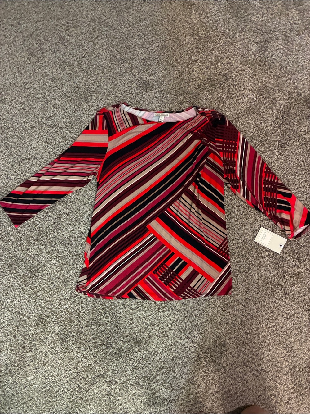 🎉 4/$25 NWT $30 Striped Women's Blouse